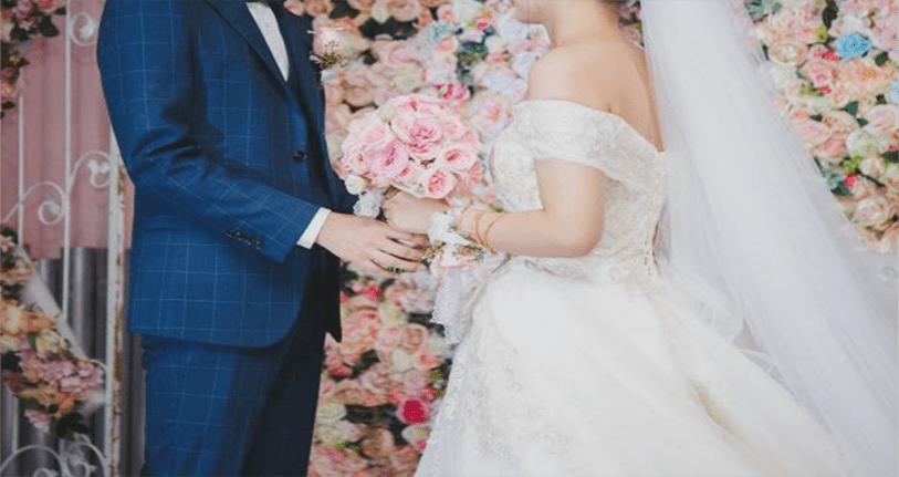 bride and bridegroom