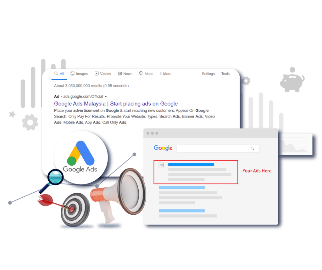 Google Ads Search Engine Results Page